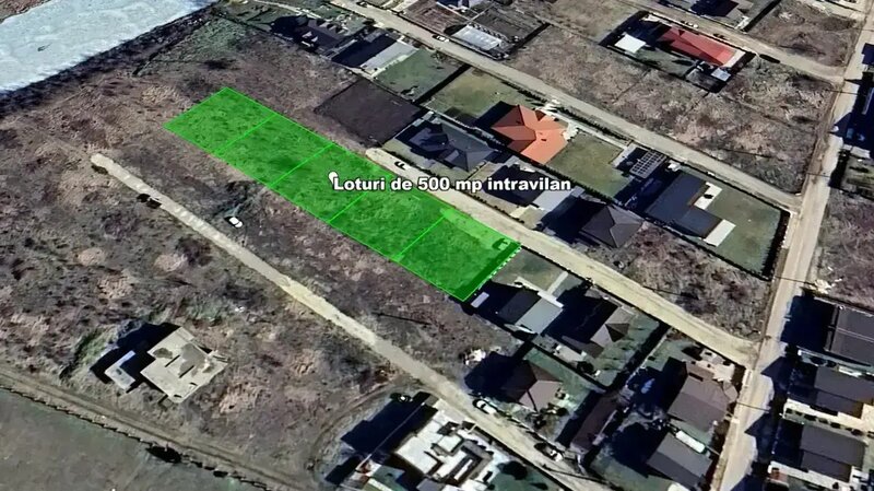 Ostratu, loturi intravilane 600 mp langa malul lacului,